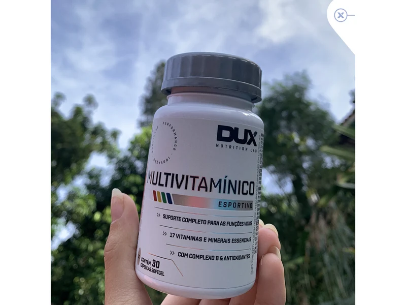MULTIVITAMÍNICO 30CAPS 500MG - DUX NUTRITION