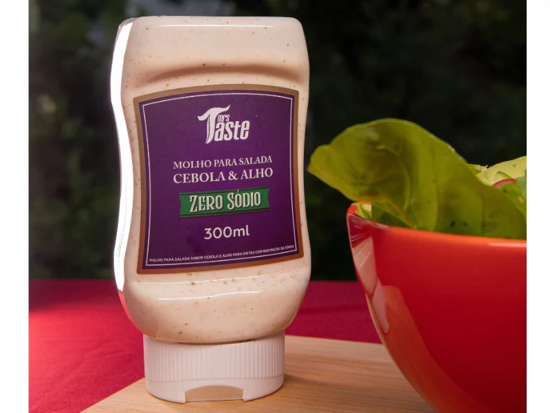 MOLHO CEBOLA E ALHO PARA SALADA 300ML - MRS TASTE
