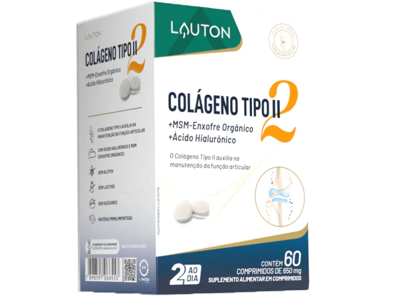 MOVIFLEX COLAGENO TIPO II 40MG 60CAPS - LAUTON