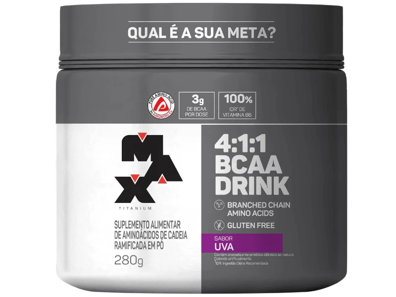 4:1:1 BCAA DRINK 280G - MAX TITANIUM