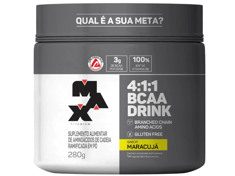 4:1:1 BCAA DRINK 280G - MAX TITANIUM