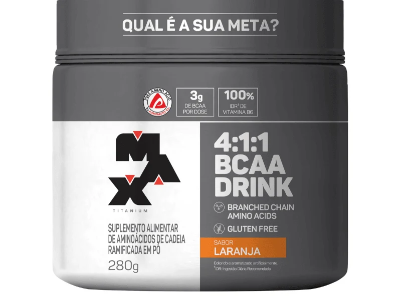 4:1:1 BCAA DRINK 280G - MAX TITANIUM