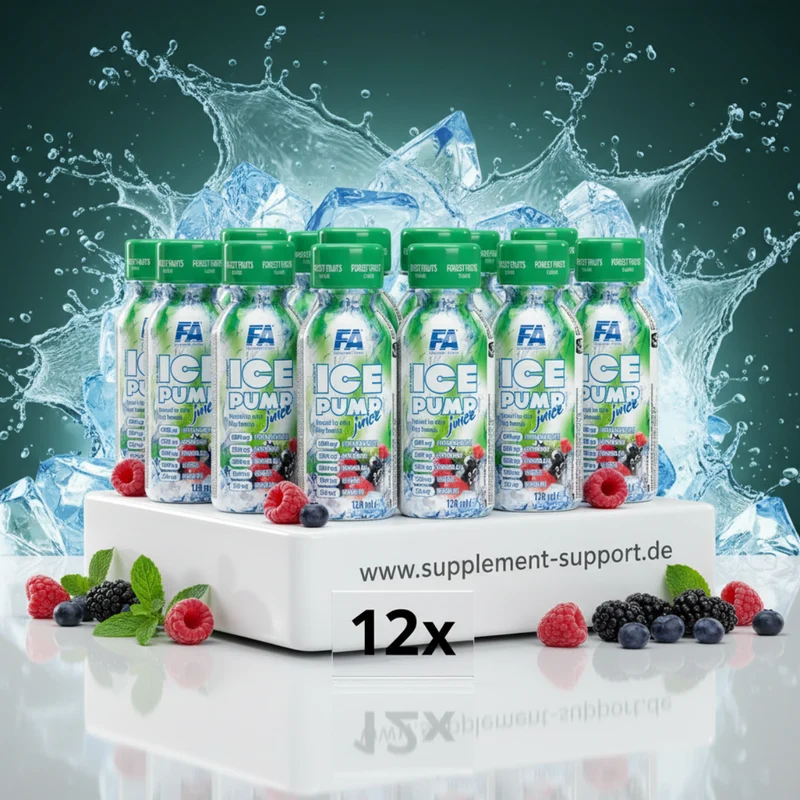 ICE PUMP Shot Pre Workout Booster 12x120ml