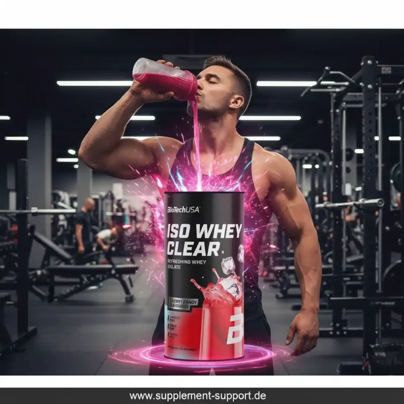 BioTech USA Iso Whey Zero Clear Protein Pulver 400g