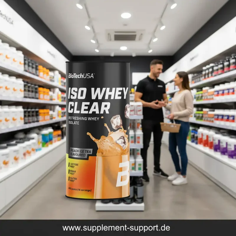 BioTech USA Iso Whey Zero Clear Protein Pulver 400g