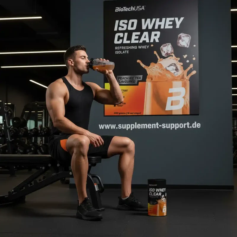 BioTech USA Iso Whey Zero Clear Protein Pulver 400g