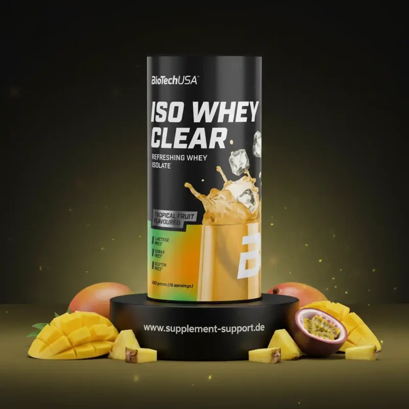 BioTech USA Iso Whey Zero Clear Protein Pulver 400g