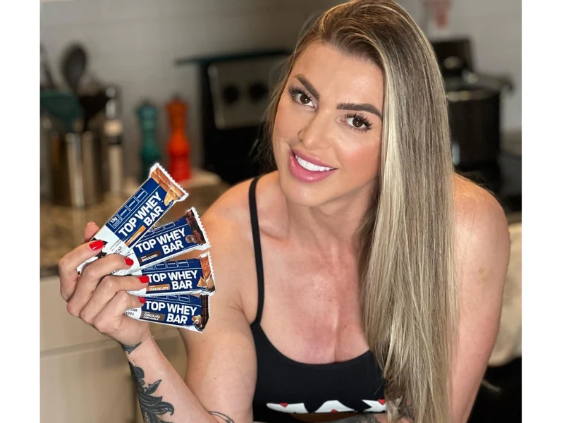 TOP WHEY BAR 12UN 41G - MAX TITANIUM