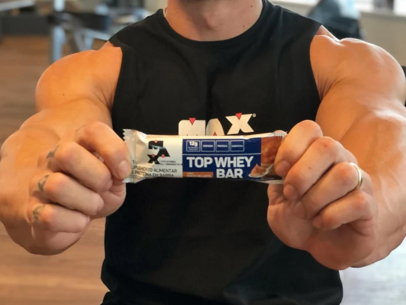TOP WHEY BAR 12UN 41G - MAX TITANIUM