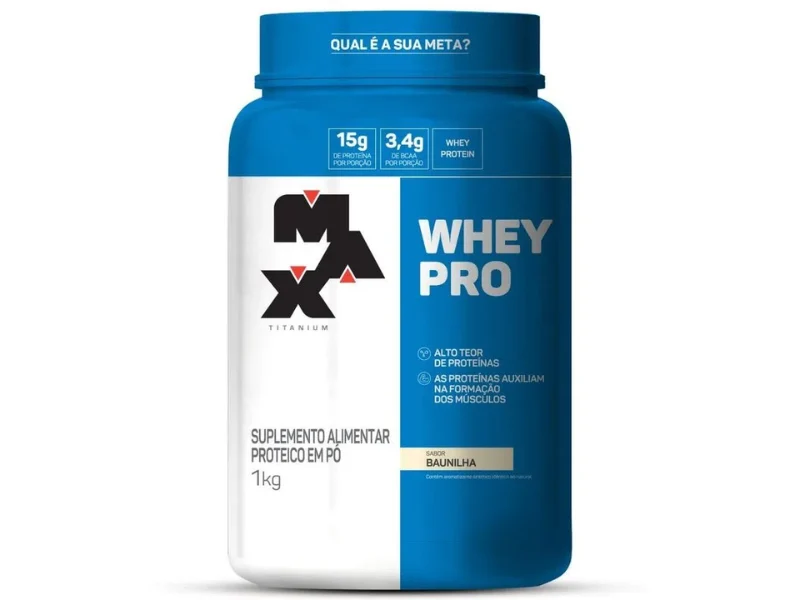 WHEY PRO 1KG - MAX TITANIUM