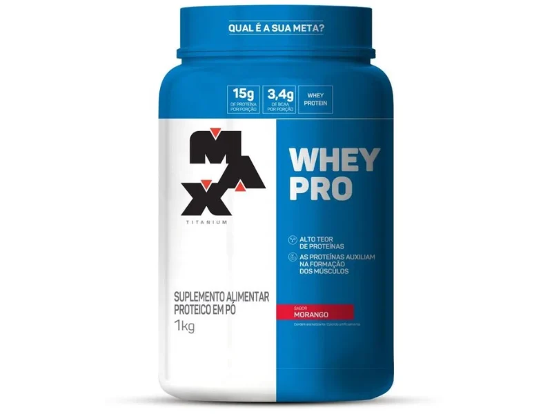 WHEY PRO 1KG - MAX TITANIUM