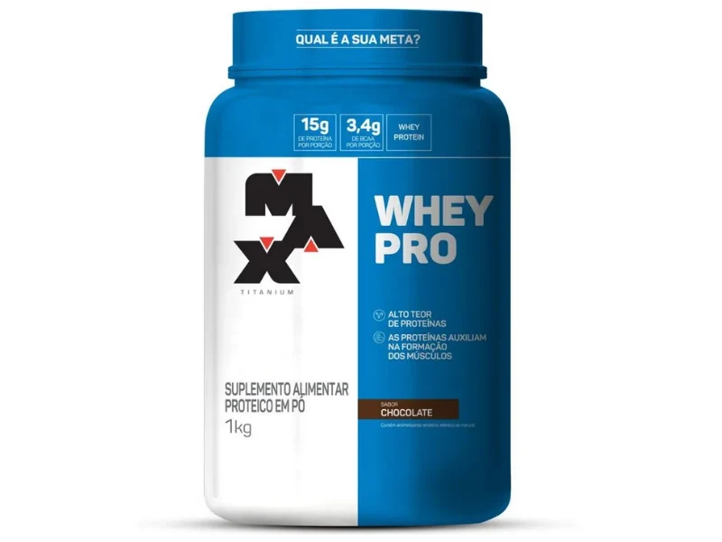 WHEY PRO 1KG - MAX TITANIUM