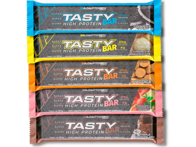 TASTY BAR 8UN 90G - ADAPTOGEN