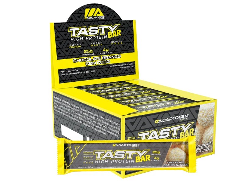TASTY BAR 8UN 90G - ADAPTOGEN
