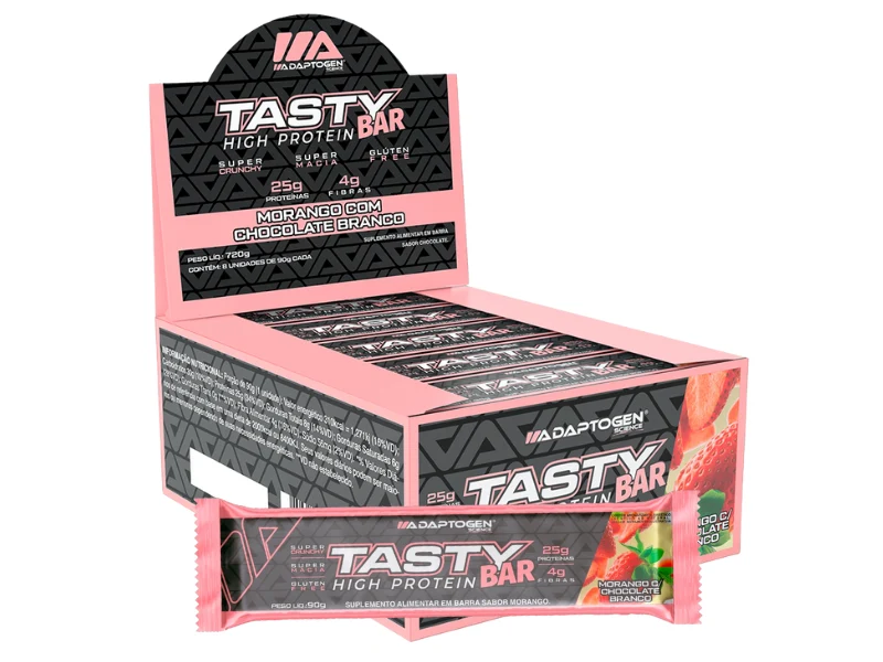 TASTY BAR 8UN 90G - ADAPTOGEN