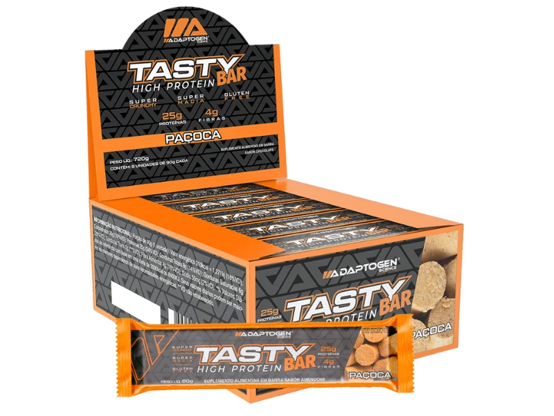 TASTY BAR 8UN 90G - ADAPTOGEN