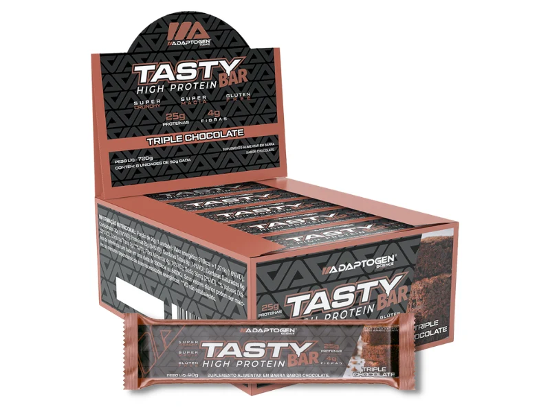 TASTY BAR 8UN 90G - ADAPTOGEN