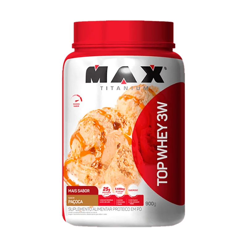 TOP WHEY 3W GOUMERT 900G - MAX TITANIUM
