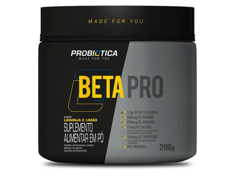 BETA PRO LARANJA E LIMÃO 200G - PROBIÓTICA