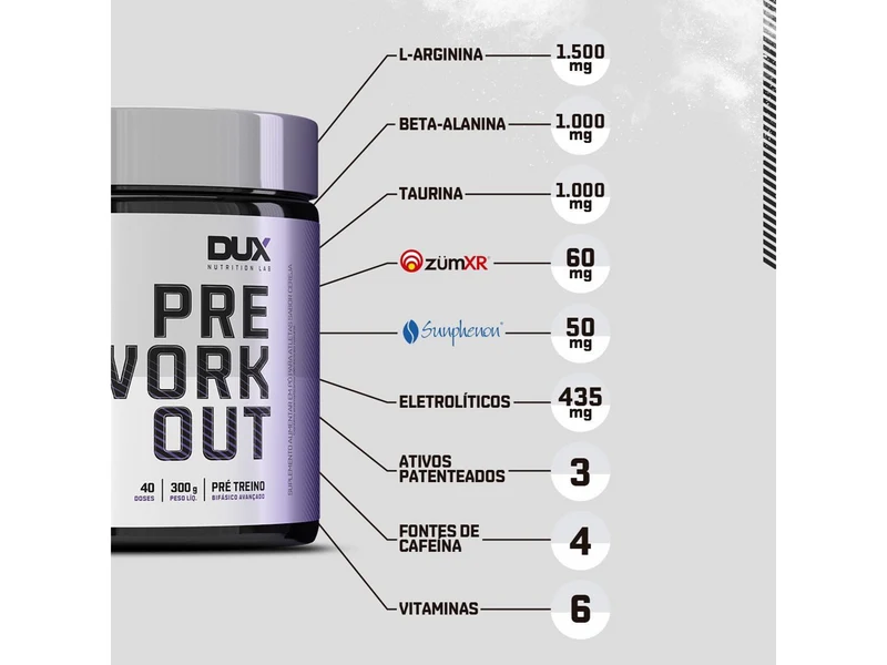 PRE WORKOUT 300G - DUX