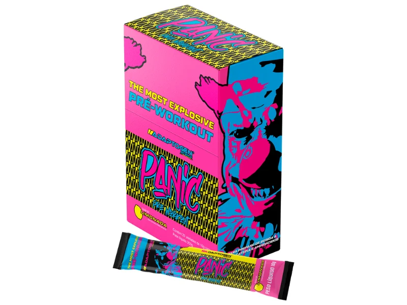 PRÉ-TREINO PANIC C/ 20 SACHÊS 10G - ADAPTOGEN