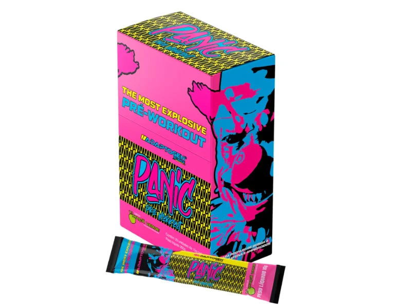 PRÉ-TREINO PANIC C/ 20 SACHÊS 10G - ADAPTOGEN