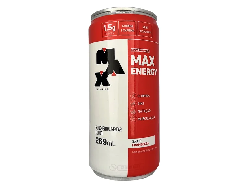 MAX ENERGY DRINK 269ML (FARDO C/ 6UN)
