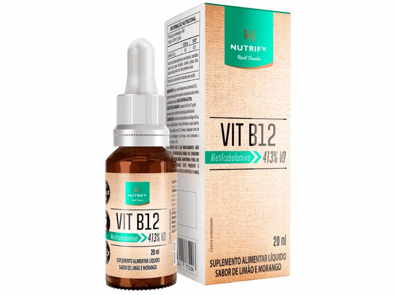 VITAMINA B12 LÍQUIDA 20ML - NUTRIFY