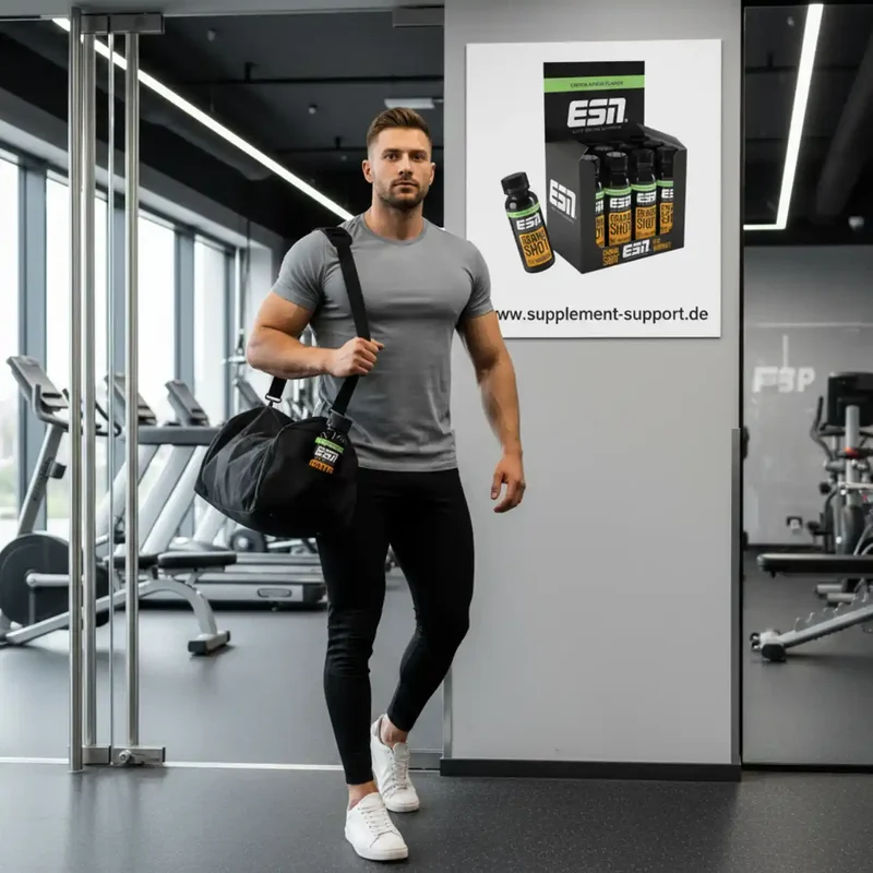 ESN Crank Pre Workout Shot, 12x95ml - Green Apple
