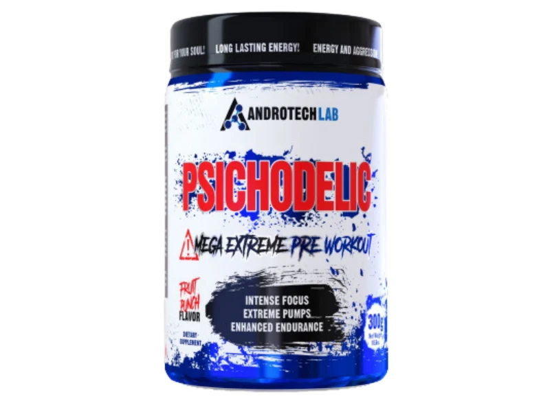 PRÉ - TREINO PSICHODELIC ANDROTECH LAB 300G - DEMONS LAB