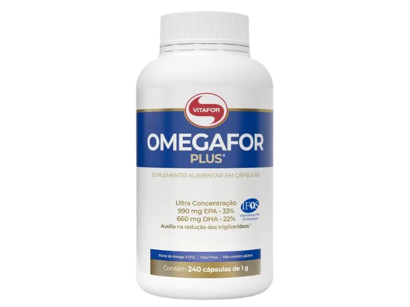 OMEGA 3 PLUS 240CAPS 990MG EPA / 660MG DHA - VITAFOR