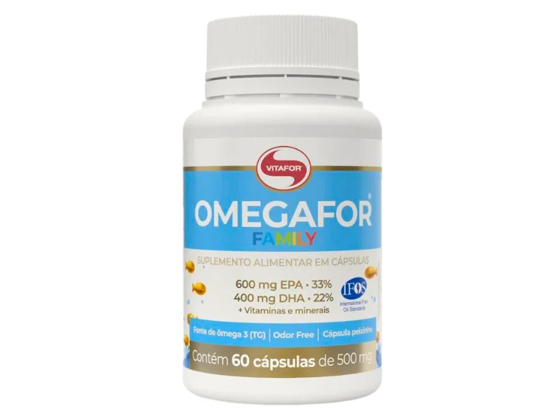 OMEGA 3 FAMILY 60CAPS 600MG EPA / 400MG DHA - VITAFOR