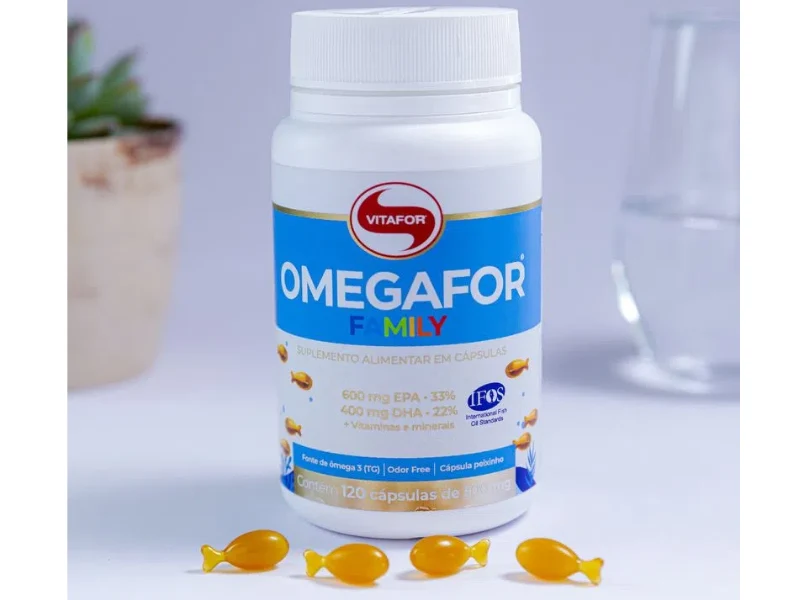 OMEGA 3 FAMILY 60CAPS 600MG EPA / 400MG DHA - VITAFOR