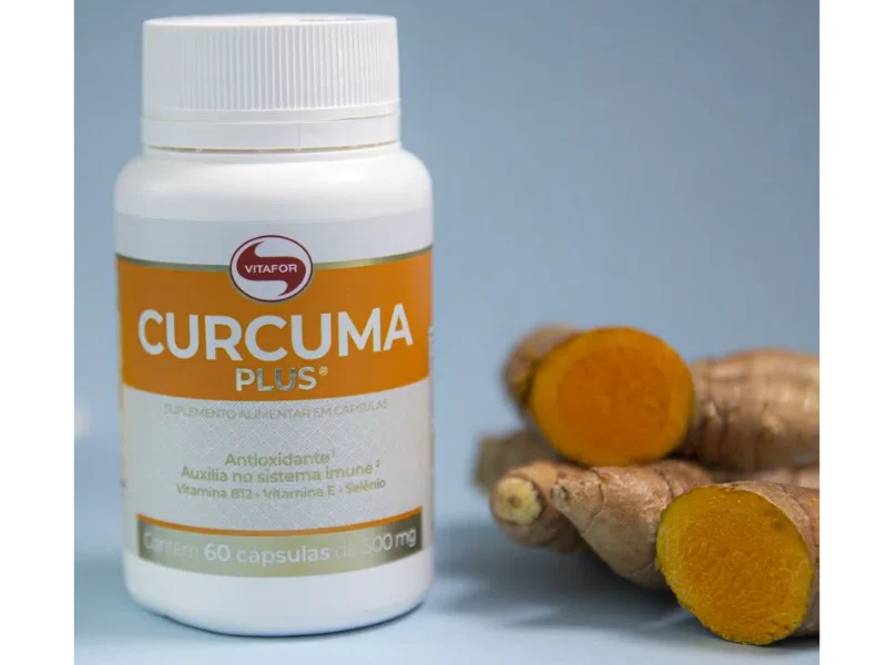CURCUMA PLUS 60CAPS 500MG - VITAFOR