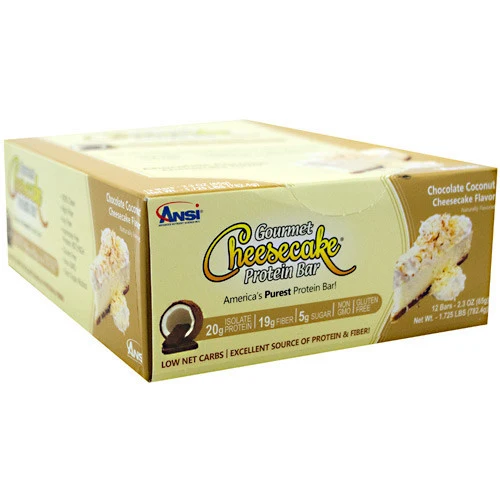 Advanced Nutrient Science INTL Gourmet Cheesecake Protein Bar