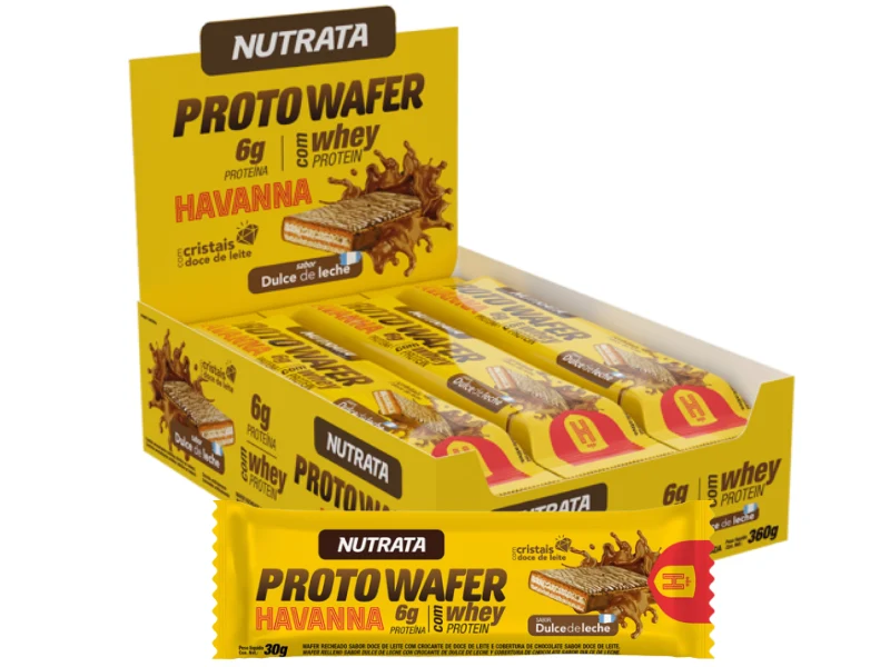 PROTO WAFER HAVANNA 12UN 30G - NUTRATA