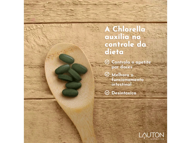 CHLORELLA PREMIUM 750MG 60CAPS - LAUTON