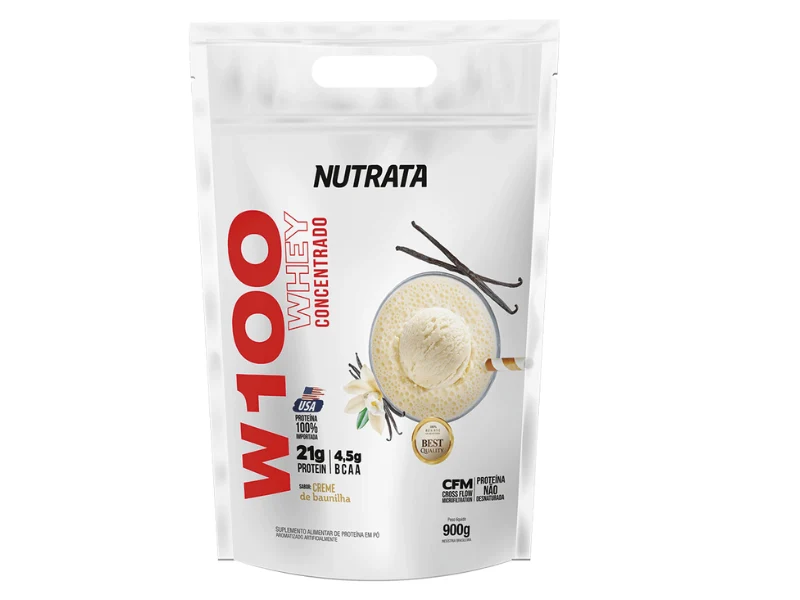 WHEY 100% 900G REFIL - NUTRATA