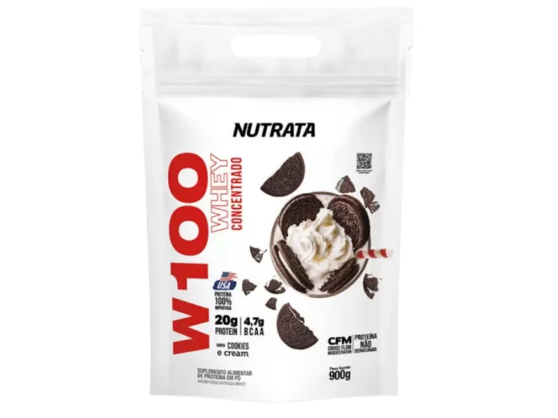 WHEY 100% 900G REFIL - NUTRATA