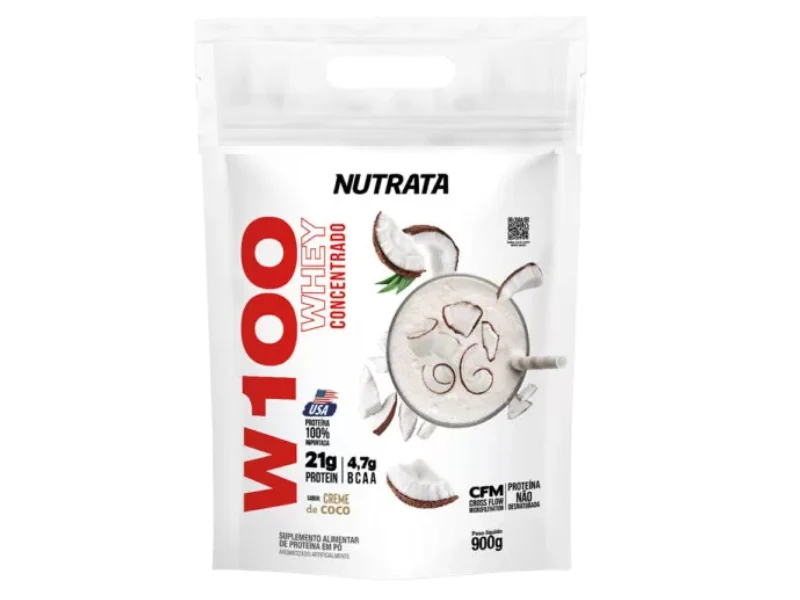 WHEY 100% 900G REFIL - NUTRATA