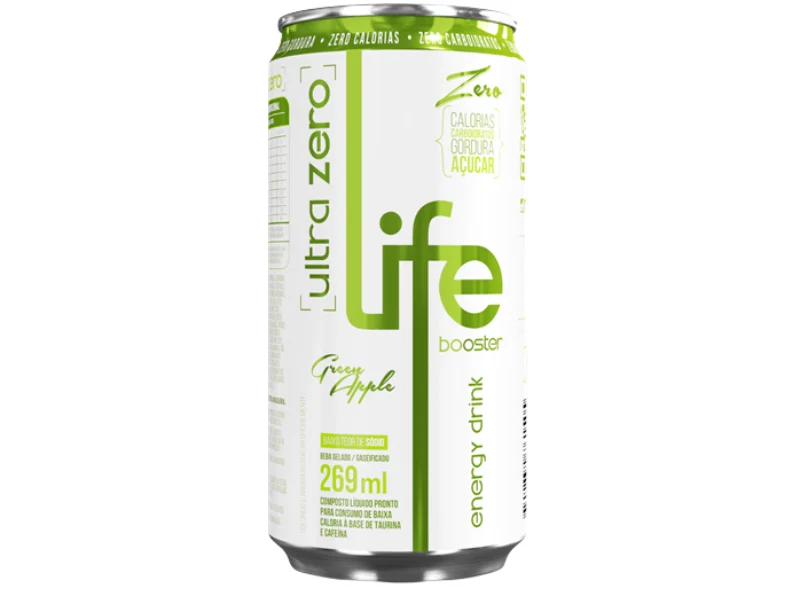 LIFE BOOSTER ENERGY DRINK ULTRA ZERO 269ML (FARDO C/ 6 UN)