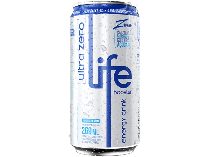 LIFE BOOSTER ENERGY DRINK ULTRA ZERO 269ML (FARDO C/ 6 UN)