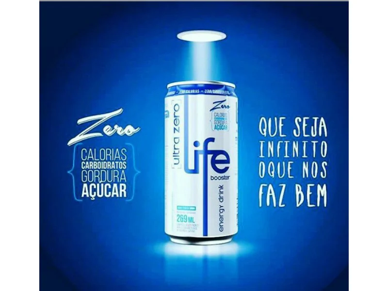 LIFE BOOSTER ENERGY DRINK ULTRA ZERO 269ML (FARDO C/ 6 UN)