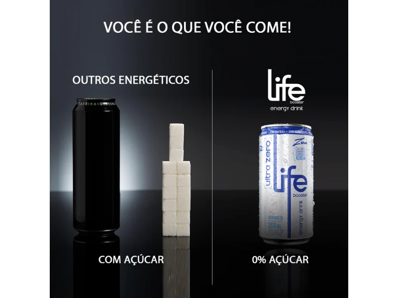 LIFE BOOSTER ENERGY DRINK ULTRA ZERO 269ML (FARDO C/ 6 UN)