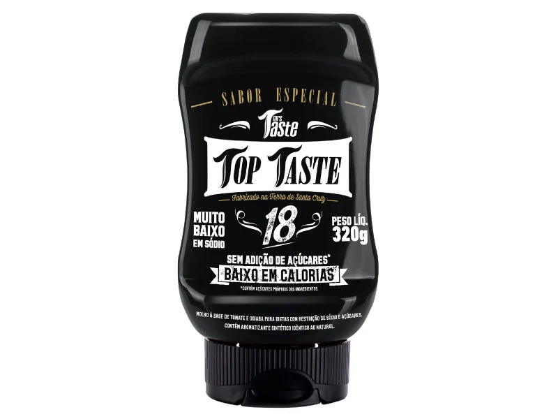 MOLHO TOP TASTE 320G - MRS TASTE