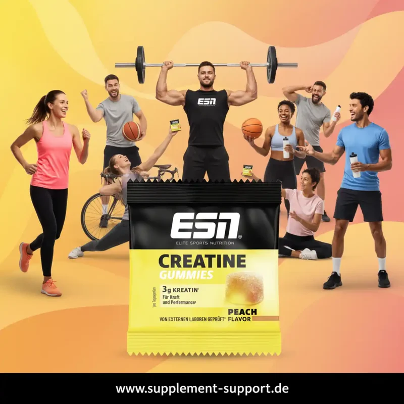 ESN, Ultrapure Creatine Gummies, 4 Gummies (1 Portion)
