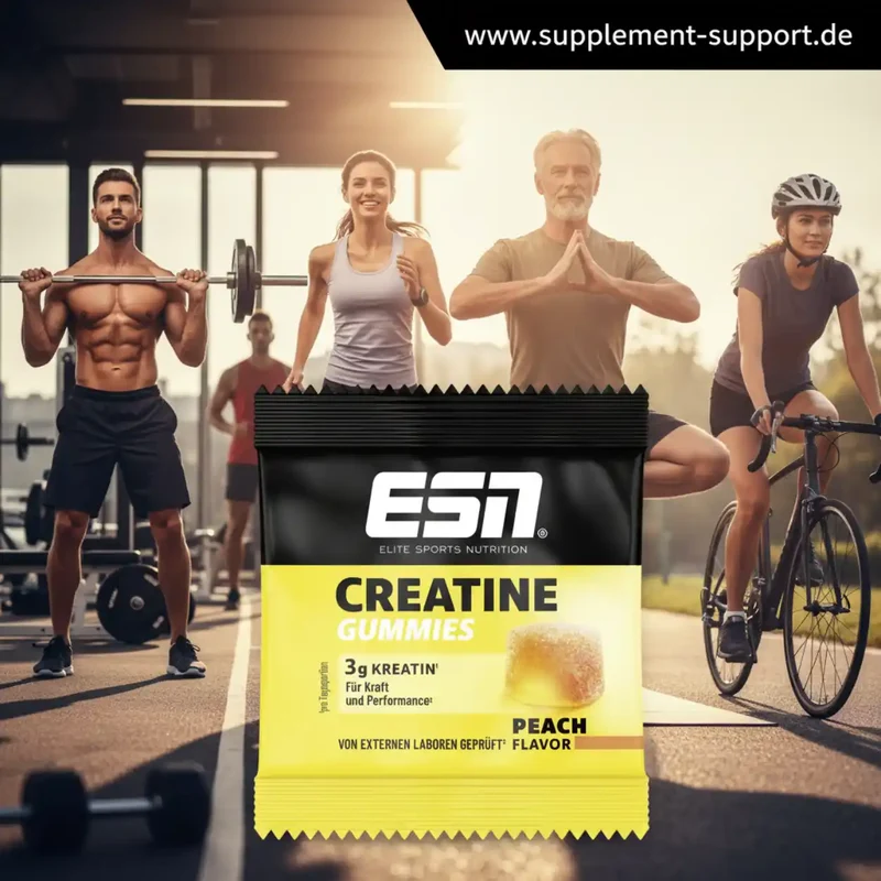 ESN, Ultrapure Creatine Gummies, 4 Gummies (1 Portion)