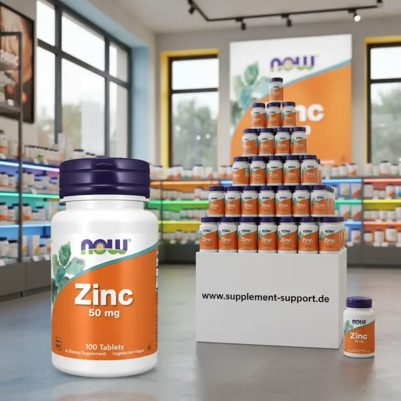 NOW Foods Zinc 100 Tabletten a´50mg