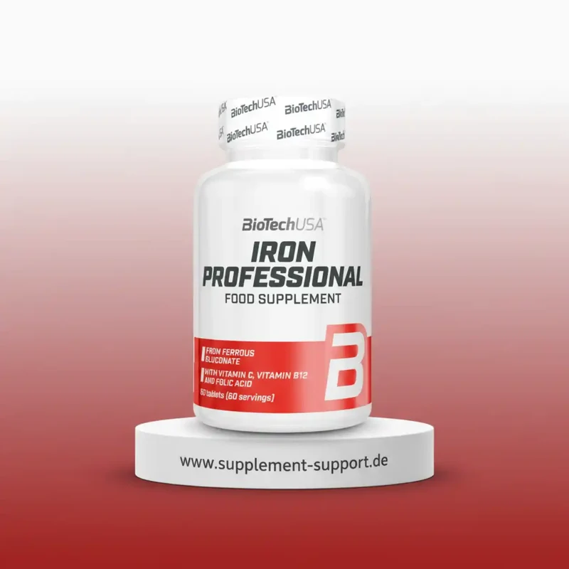 Iron Professional - 60 Tabletten I BioTech USA