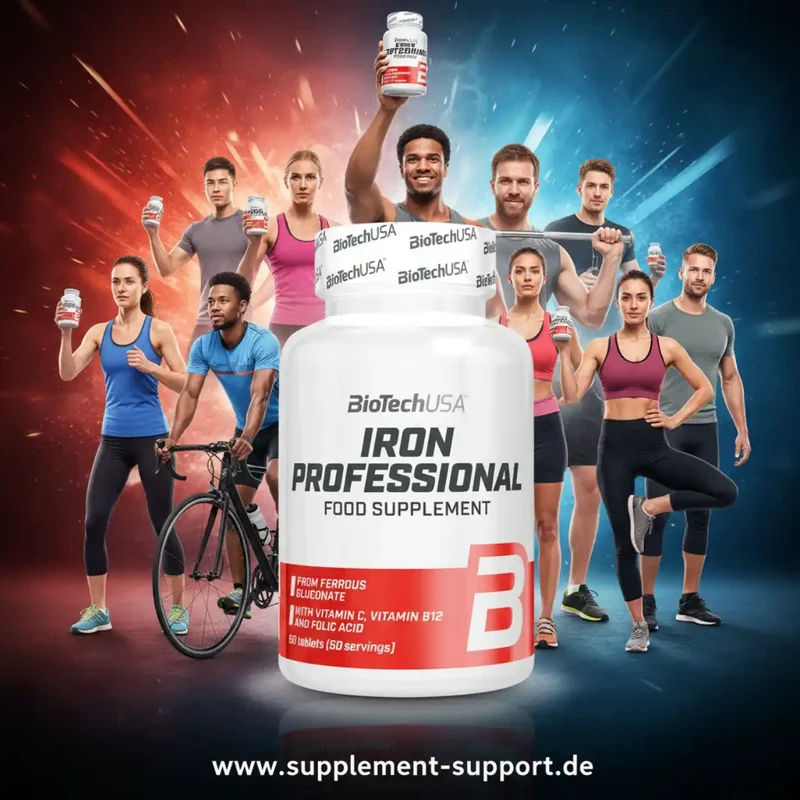 Iron Professional - 60 Tabletten I BioTech USA